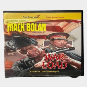 Mack Bolan Audiobook GraphicAudio 7-CD Set Warlord 2006 Rare Tested Complete